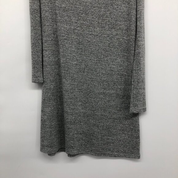 Aritzia Wilfred Free Grey Brinkley Dress Reposa Off One Shoulder Mini Dress S - Picture 12 of 16